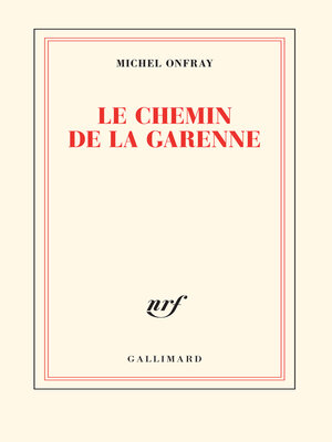 cover image of Le chemin de la Garenne
